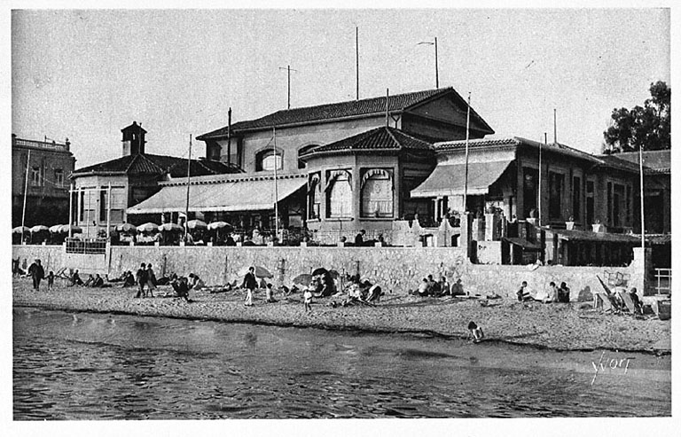 casino municipal puis casino de l'hôtel de voyageurs dit Hôtel Méridien Garden Beach