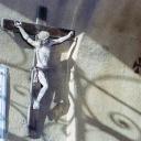 croix, statue : Christ en croix