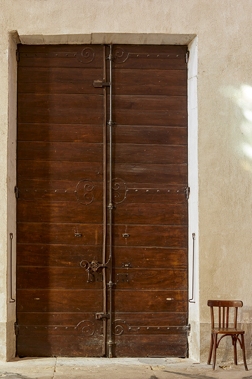 Vantaux de la porte d'entrée