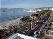 front de mer dit boulevard de la Croisette