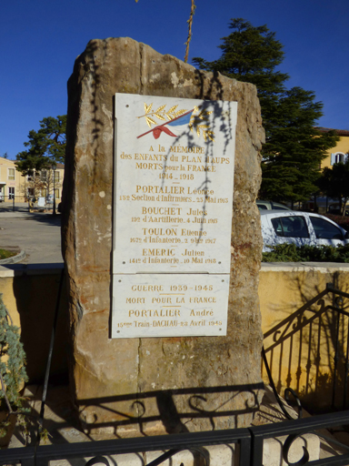 monument aux morts de la guerre de 1914-1918