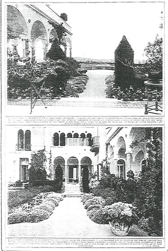 jardin d'agrément de la Villa Maryland