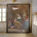 tableau : L'Education de la Vierge en présence de saint Joachim, de saint Joseph et de sainte Agathe