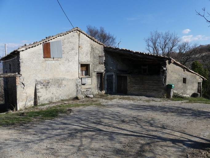 Bâtiment du logis. Pignon ouest.