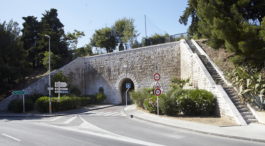 fortification d'agglomération, extension nord-ouest et darse Castigneau