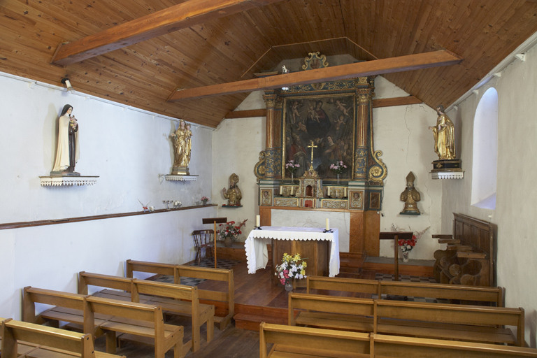 le mobilier de la chapelle de la Nativité puis Notre-Dame-des-Lumières puis Saint-Blaise