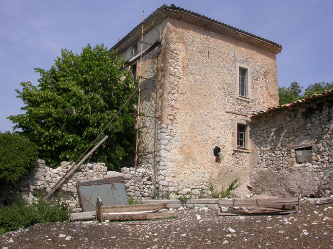 Corps de logis. Elévation est.