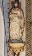 Statue et console de statue (petite-nature) : saint Joseph (?)