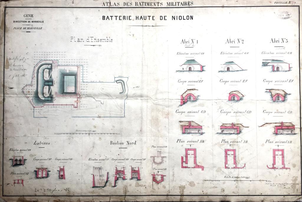 Batterie haute de Niolon dite de Niolon Haut