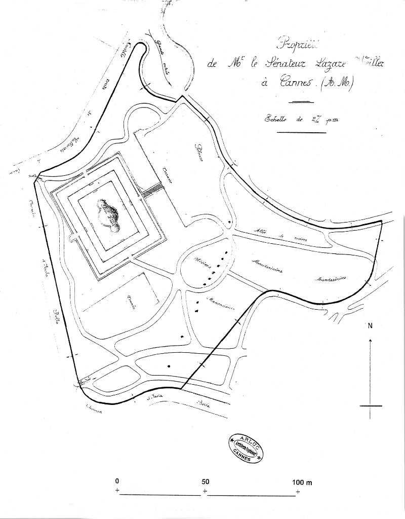 jardin d'agrément d'Isola Celesta