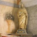 statue-reliquaire (demi-nature) : Saint Antoine ermite