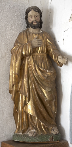 statue (demi-nature) : Saint (?)
