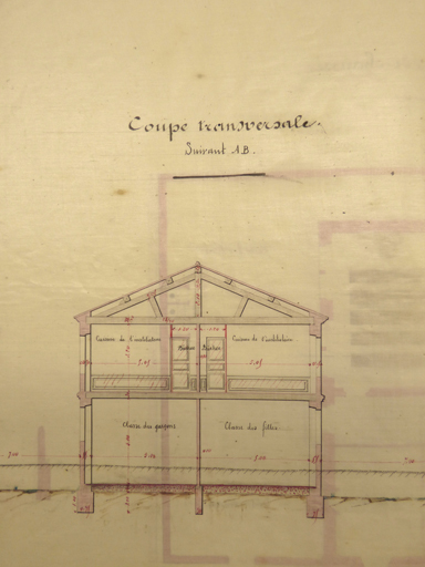 mairie-école, actuellement école