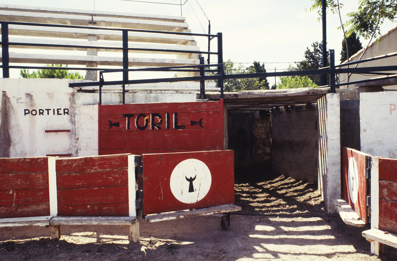 Porte du toril.