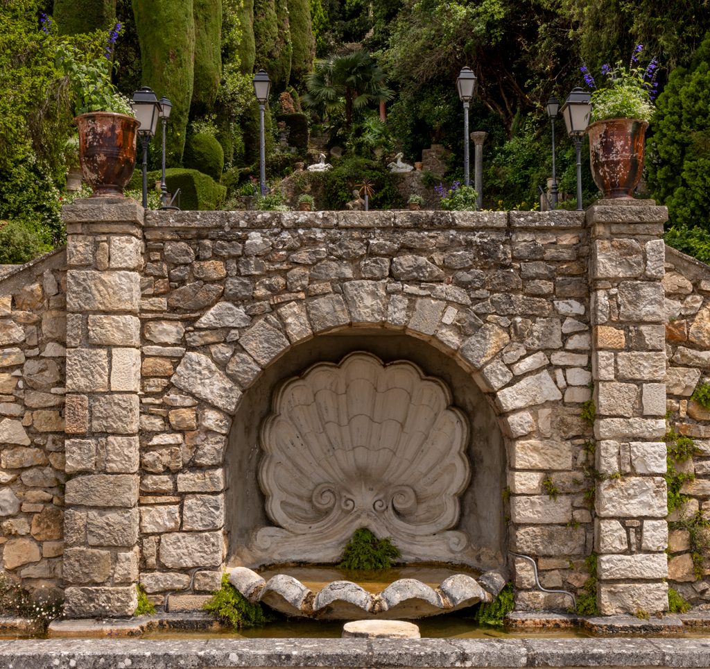 jardin d'agrément de la Villa Fiesole, puis Villa Domergue