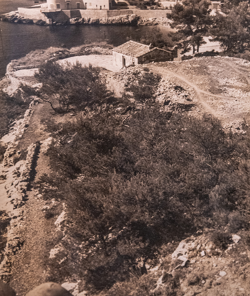 [Vue de l'ancienne batterie de la Lecque, prise du nord], c. 1940.