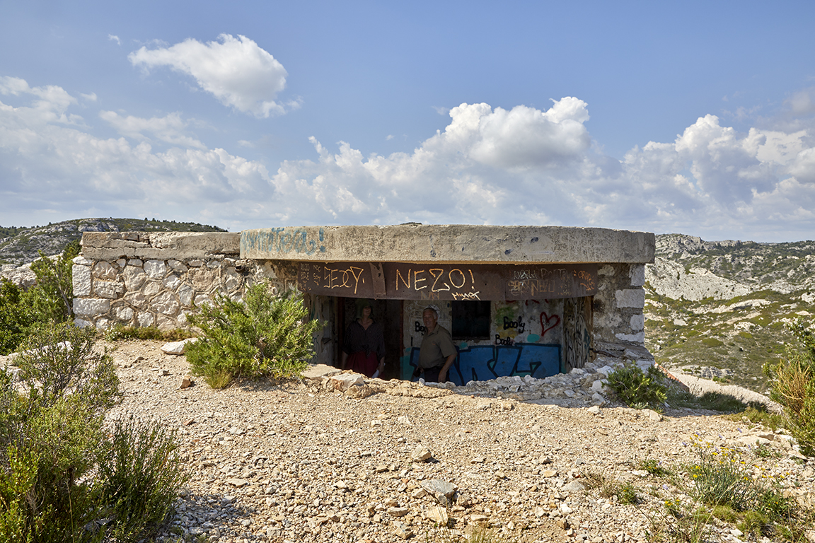 13- poste de direction de tir vu du sud, fenêtre panoramique