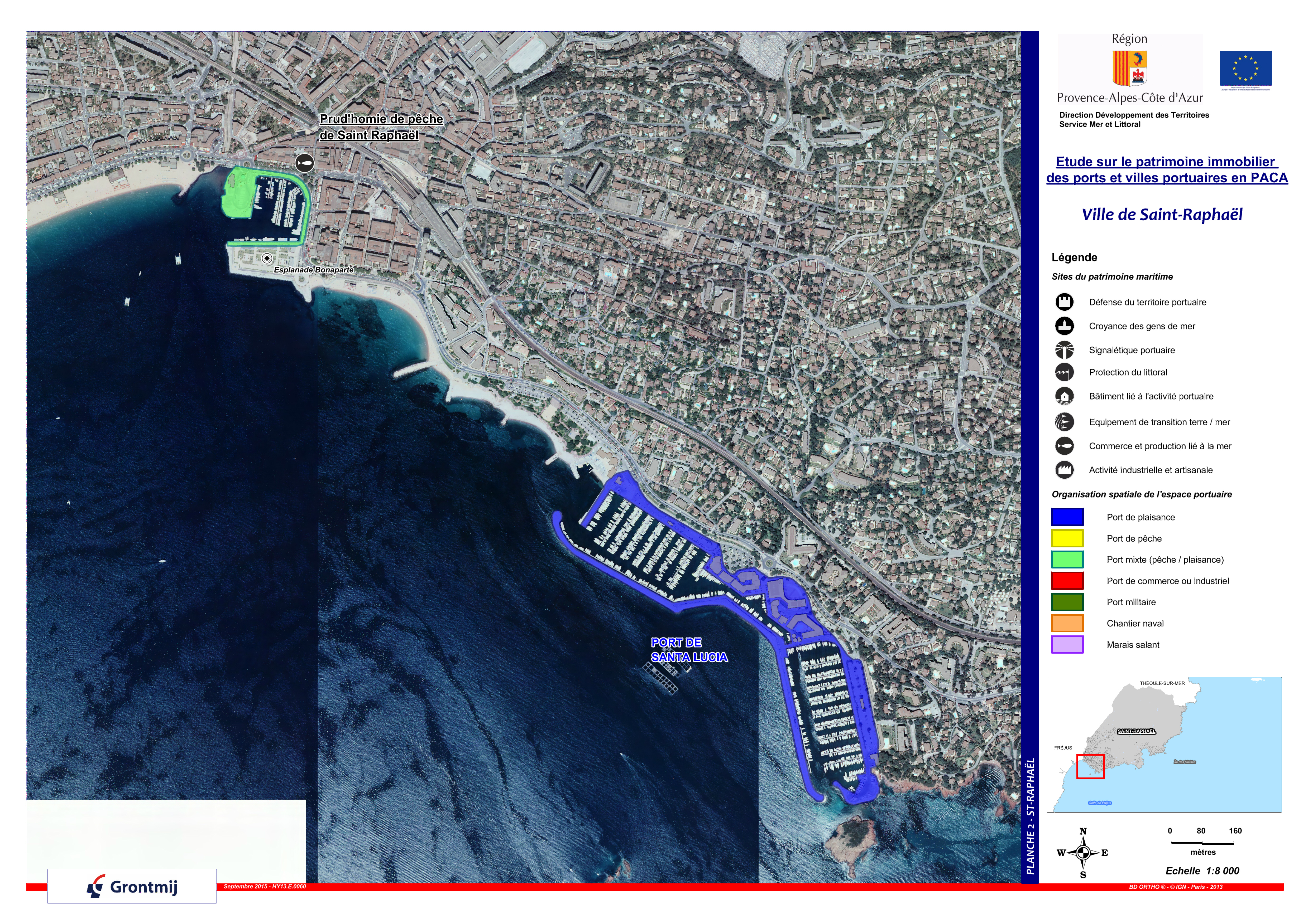 Ports et aménagements portuaires de la commune de Saint-Raphaël