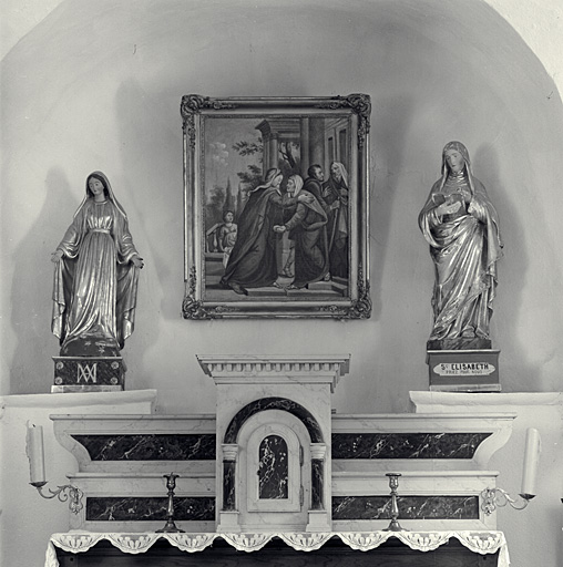 Le mobilier de la chapelle Sainte-Elisabeth ou de la Visitation-de-Notre-Dame