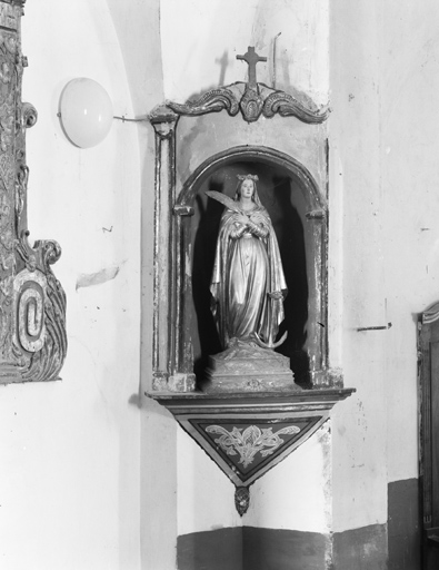 statue (demi-nature) : sainte Philomène