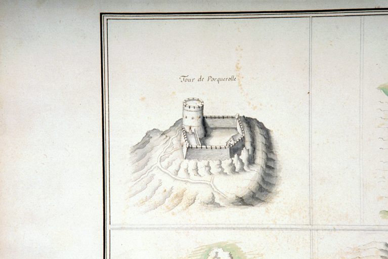Tour de Porquerolle. [avant 1643]