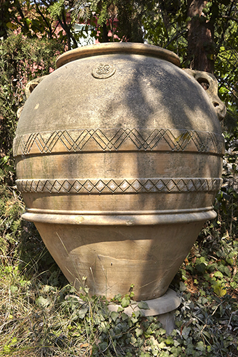 Le mobilier du jardin Serre de la Madone