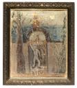 ex-voto, tableau : Réussite à un examen d'admission dans un lycée (?)