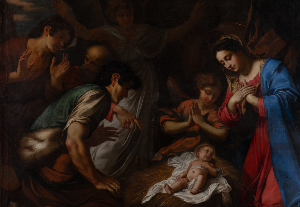 tableau : L'Adoration des bergers