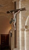 Statue (grandeur nature) : Christ en croix