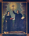 tableau (tableau d'autel) : Sainte Brigitte de Suède et saint Ignace de Loyola