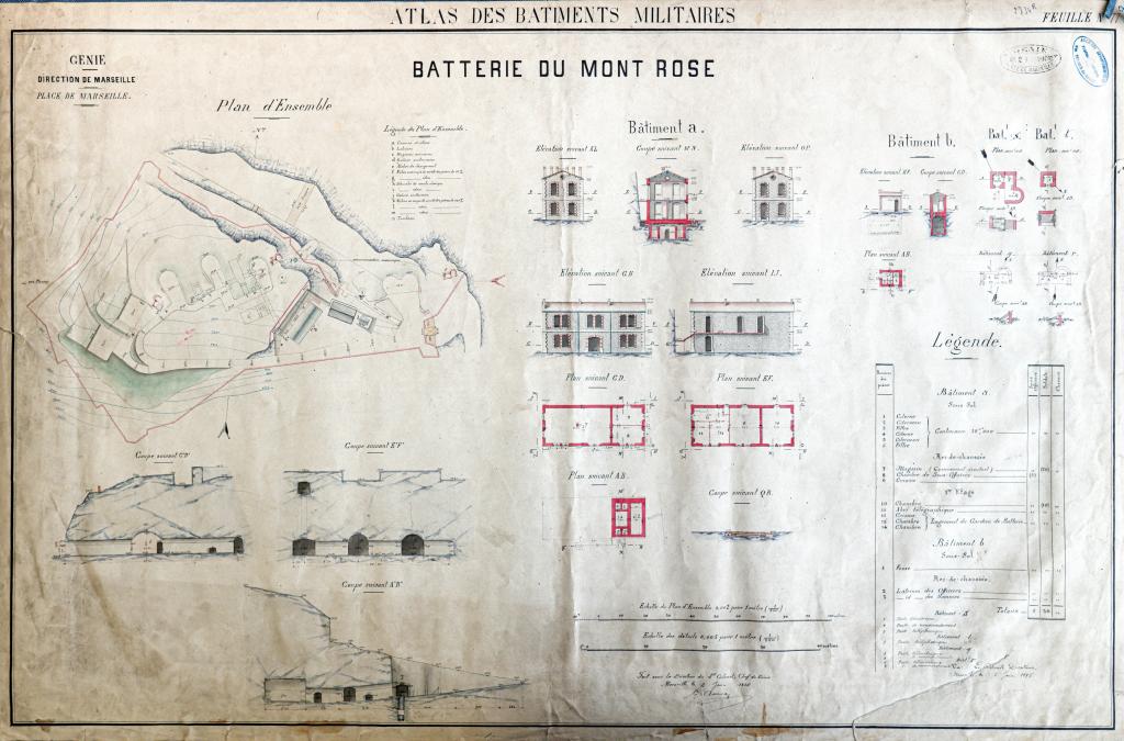 Batterie de côte du Mont Rose et poste photo-éléctrique
