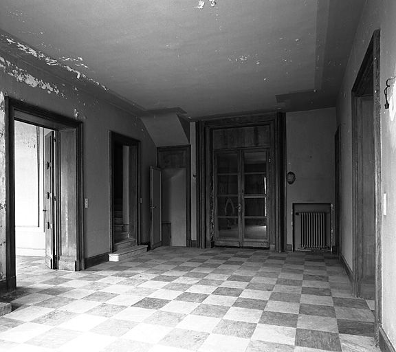Rez-de-chaussée. Hall Ac. Vue d'ensemble prise vers le nord.
