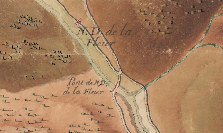Cartes des frontières Est de la France, 1764-1778.