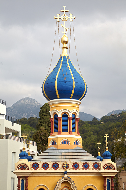 Église d'orthodoxes russes Notre-Dame joie des affligés et Saint-Nicolas le Thaumaturge