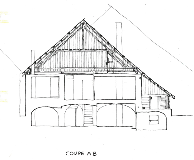 ferme, actuellement gîte d'étape