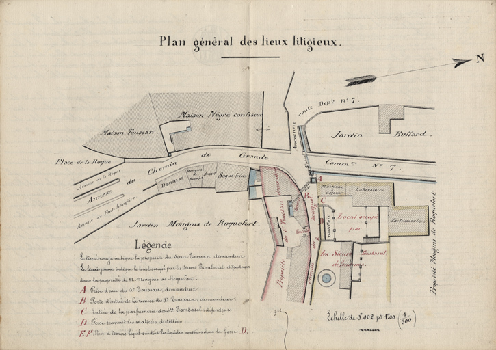 parfumerie Jourdan, puis Tombarel Frères, puis J. B. Selin, actuellement école