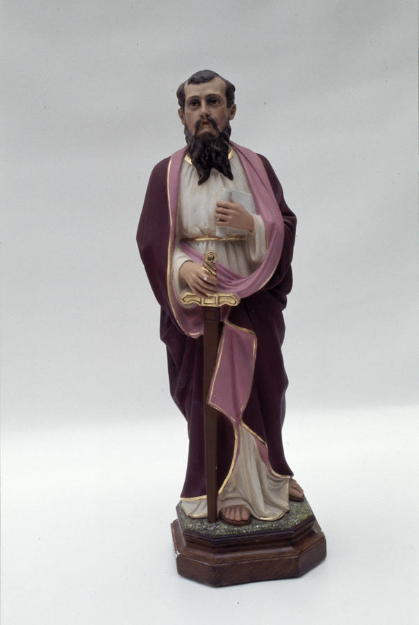 statue (statuette) : saint Paul de Tarse