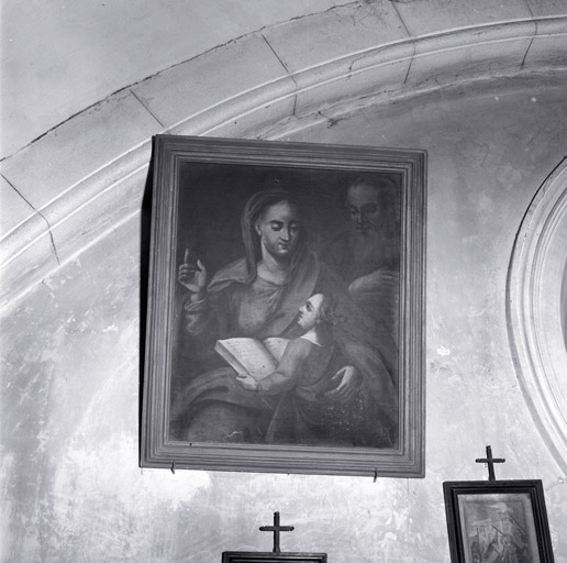 tableau : L'Education de la Vierge, en présence de saint Joachim