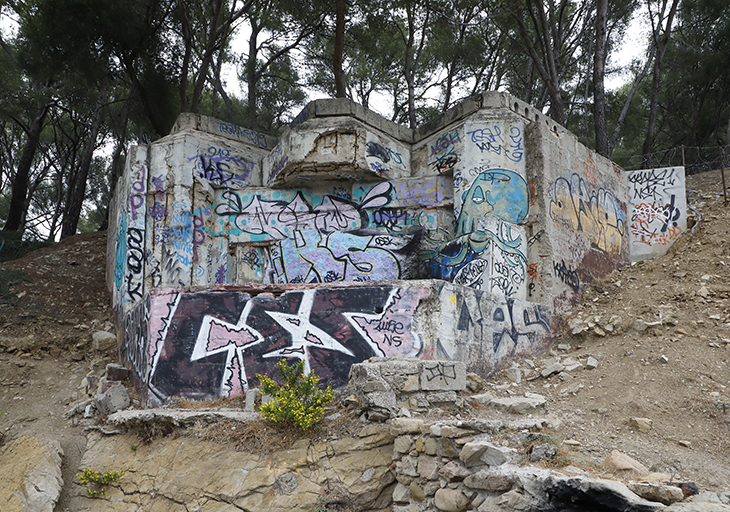 batterie de côte de Fabrégas ou de La Verne