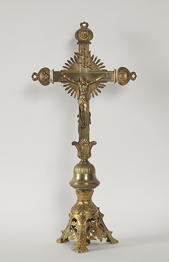 Croix d'autel (ancienne croix de procession)