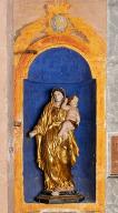 Statue (demi-nature) : Vierge à l'Enfant