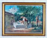 ex-voto, tableau : Fillette sauvée de la noyade, Antonietta Depo