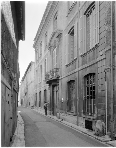 Façade antérieure nord.