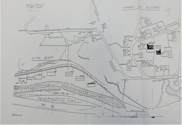 Hameau de forestage de Harkis de Jouques, dit le Camp du Logis d'Anne