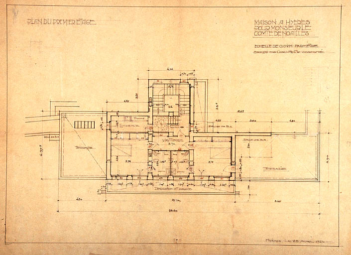 maison dite Clos Saint-Bernard ou Villa Noailles