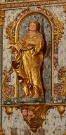 Statue (petite nature) : sainte Anne (?) (n°2)
