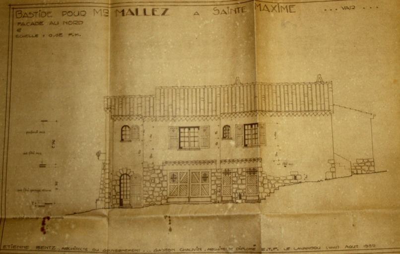 maison de villégiature (villa balnéaire) dite La Bastide de Françoise, actuellement la Bastide des Sardinaux