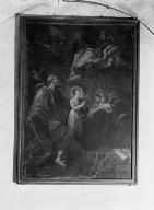 tableau : La Vierge présentée à Dieu le Père par saint Joachim