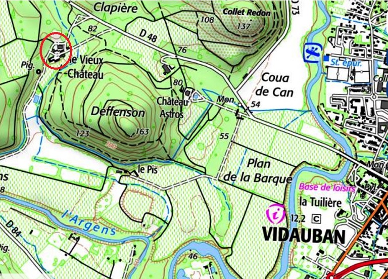 Commanderie, Château Fort de Templiers dit le Château Vieux