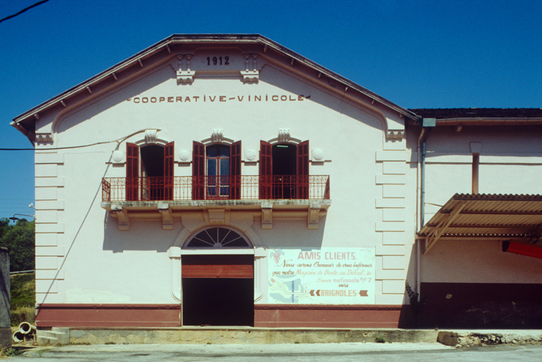 Coopérative Vinicole dite Cellier Saint-Bernard